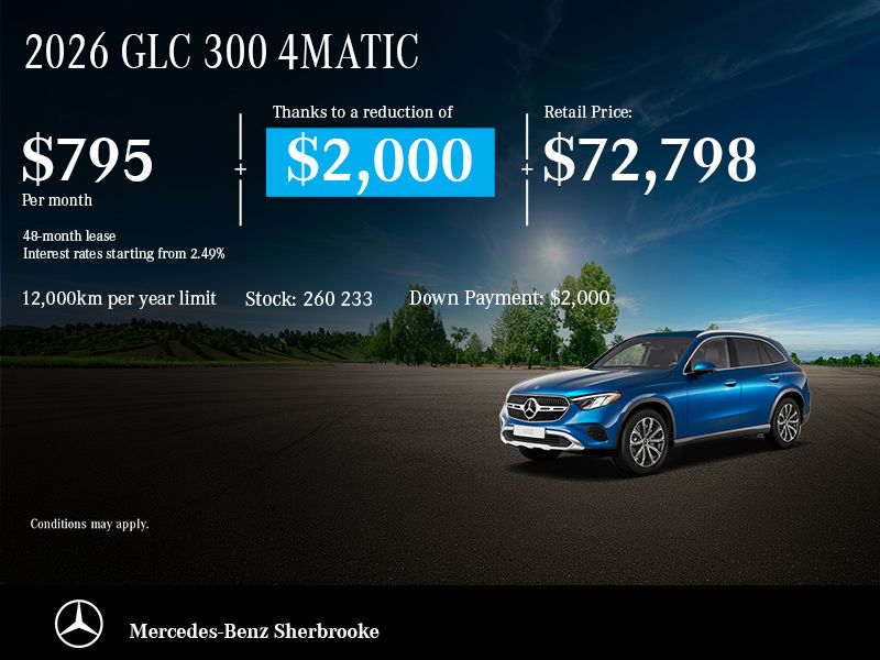 2026 Mercedes-Benz GLC 300 4MATIC