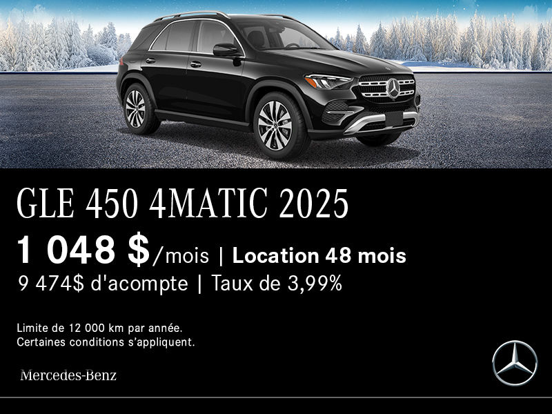 Mercedes-Benz GLE 450 4MATIC 2025