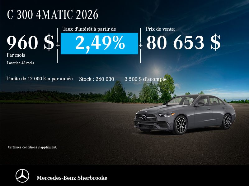 Mercedes-Benz C 300 4MATIC 2026