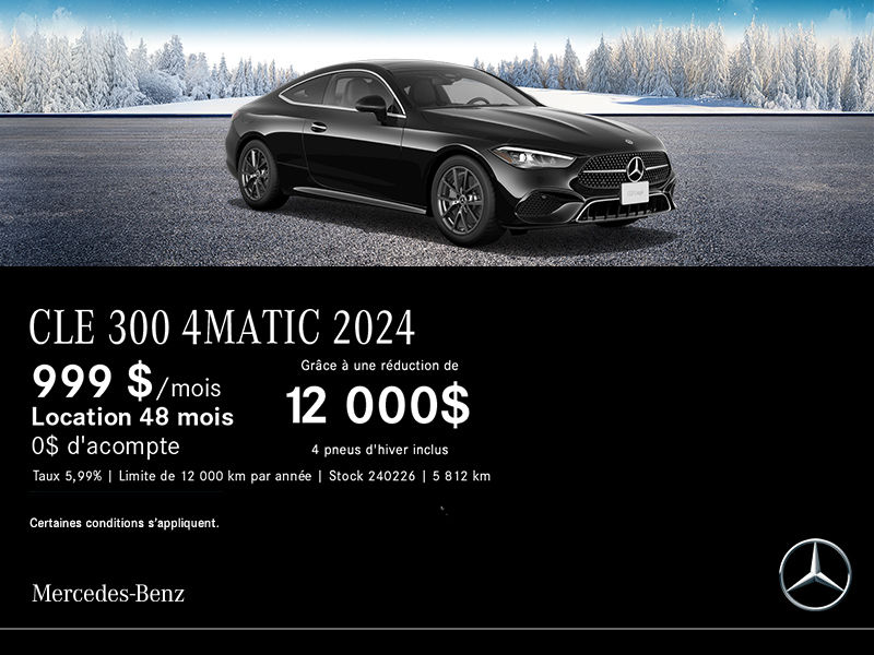 CLE 300 4MATIC 2024