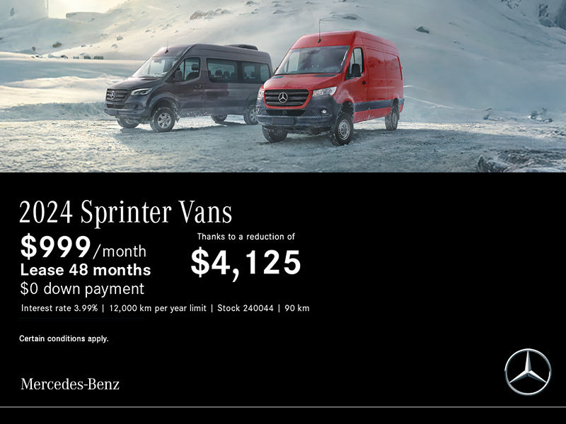 2024 Sprinter Vans