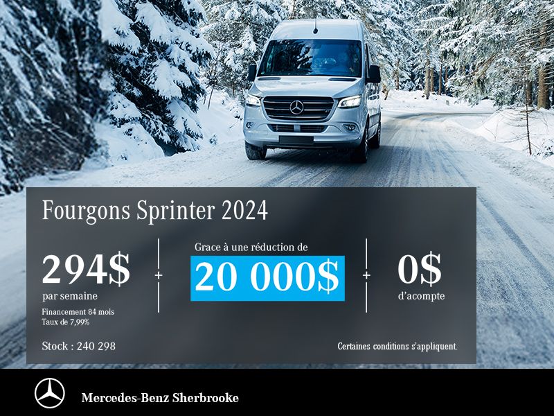 Fourgons Sprinter 2024