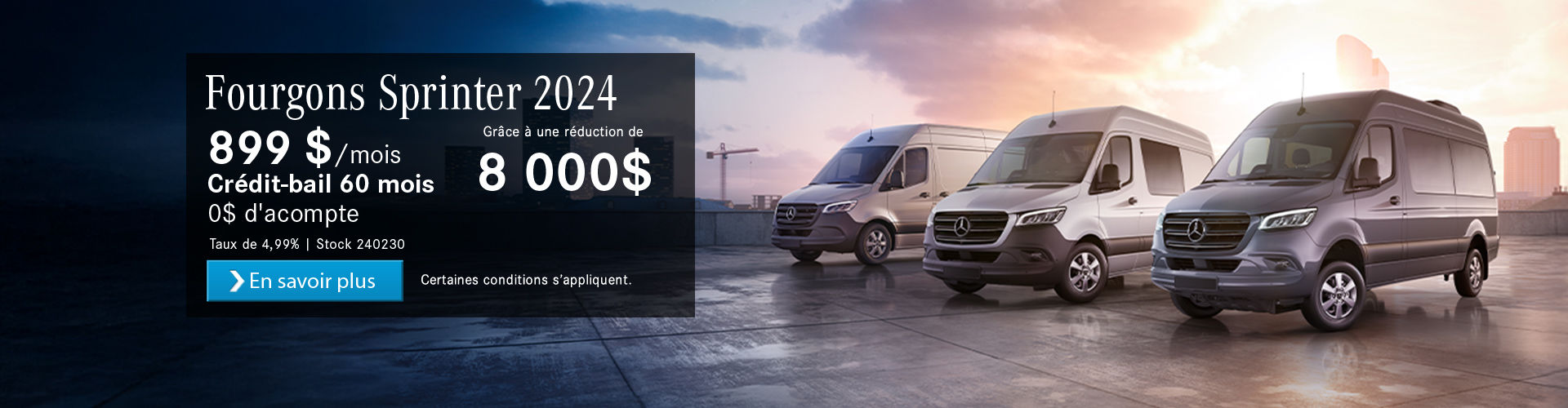 Mercedes-Benz Fourgon Sprinter 2024
