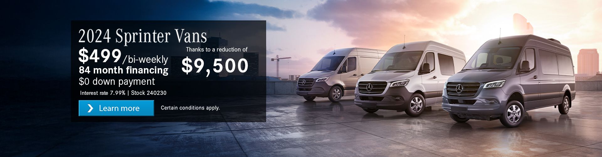 2024 Mercedes-Benz Sprinter Vans