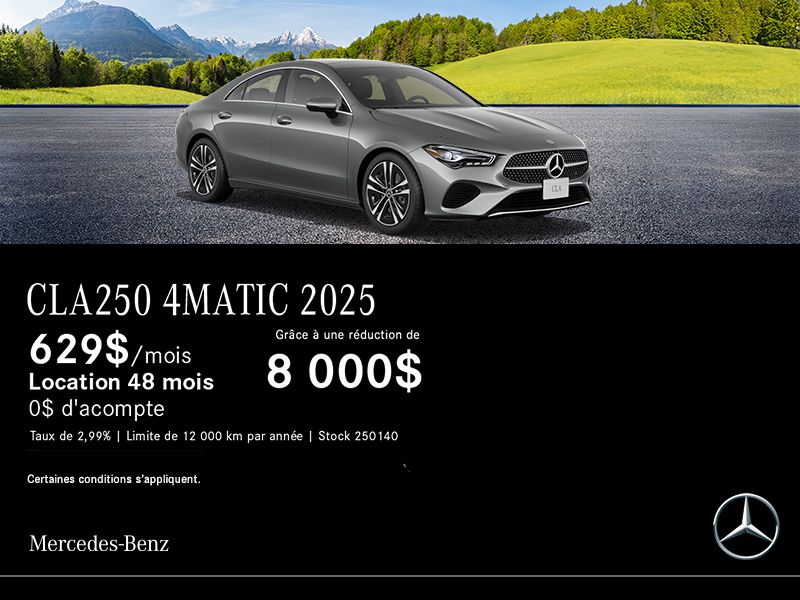 CLA 250 4MATIC 2025