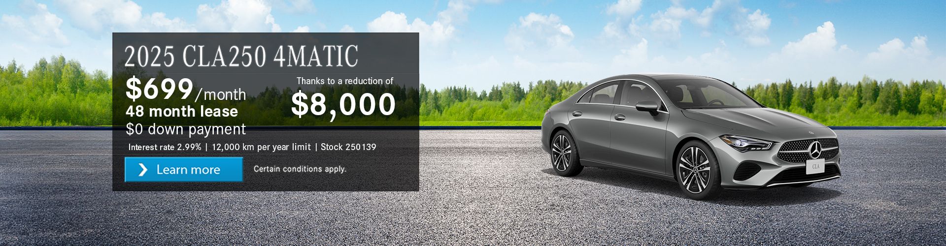2025 CLA 250 4MATIC