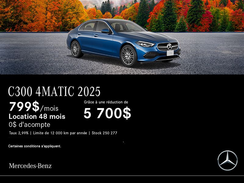 Mercedes-Benz C300 4Matic 2025