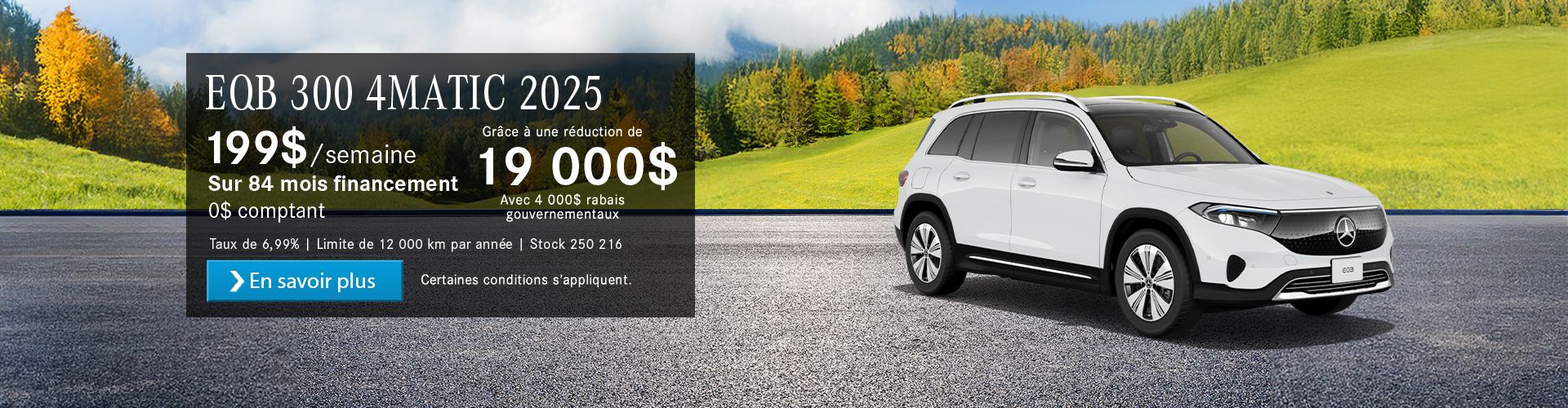 La Mercedes-Benz EQB 300 4MATIC 2025