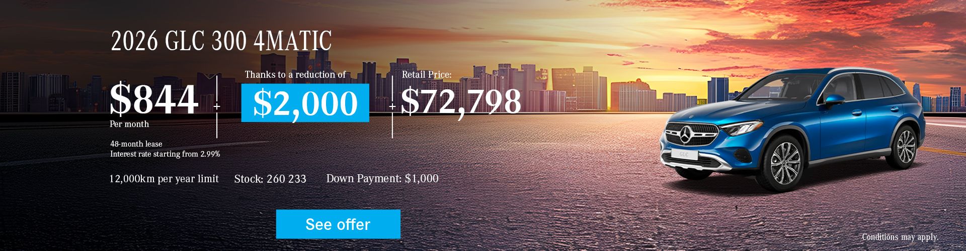 The 2026 Mercedes-Benz GLC 300 4MATIC