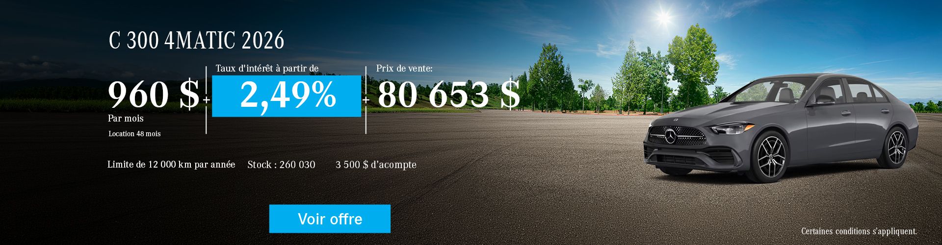 Mercedes-Benz C 300 4MATIC 2026