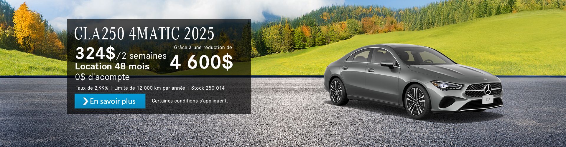 Mercedes-Benz CLA 250 4MATIC 2025