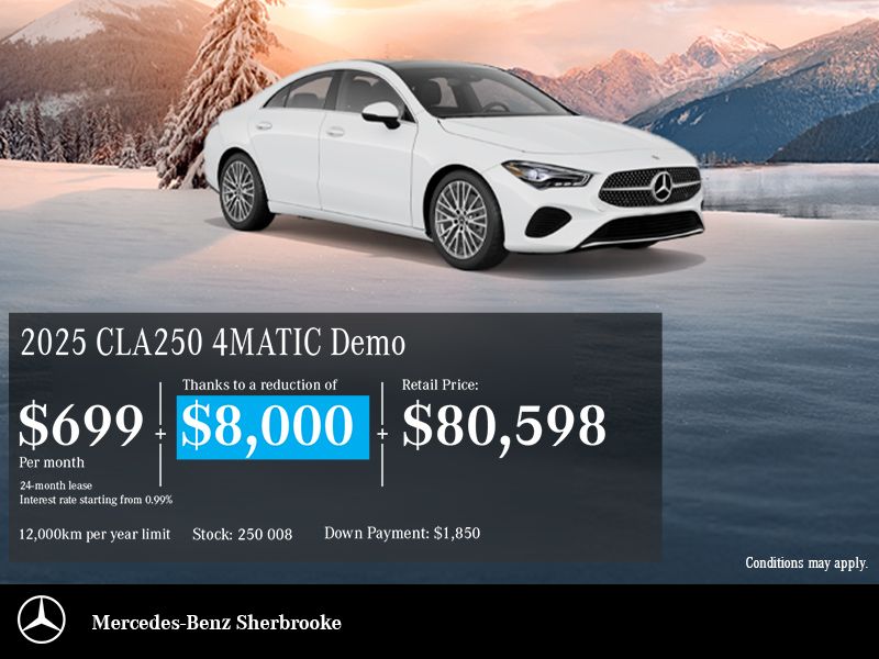 2025 Mercedes-Benz CLA250 4MATIC