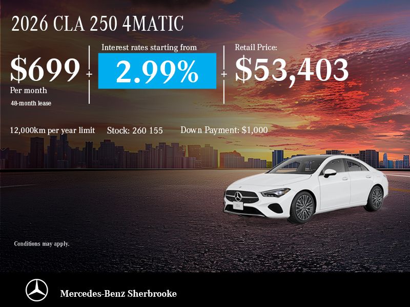 2026�Mercedes-Benz CLA250 4MATIC