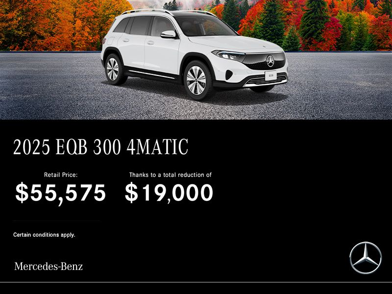 2025 Mercedes-Benz EQB 300 4MATIC
