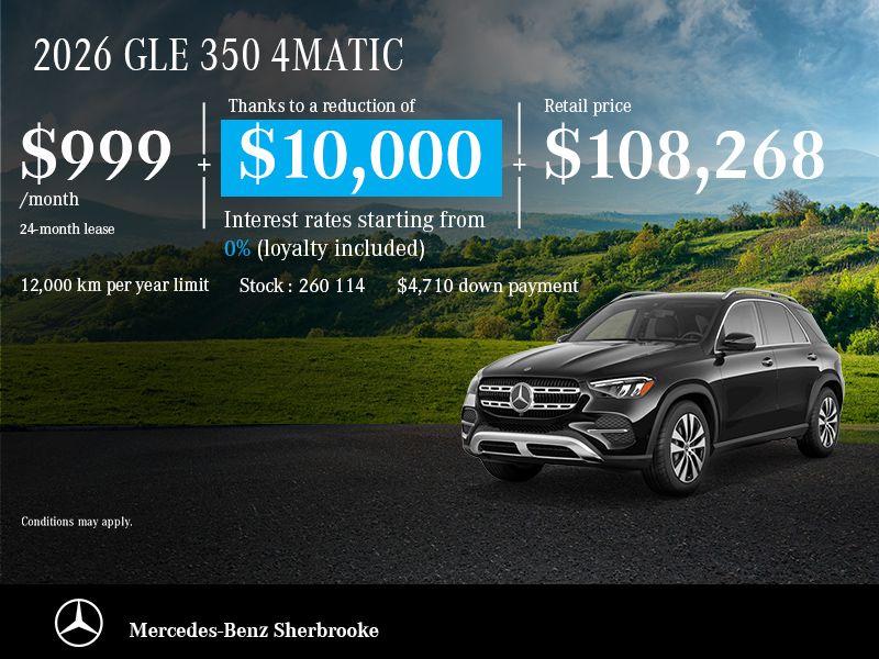 The 2026 Mercedes-Benz  GLE350 4MATIC