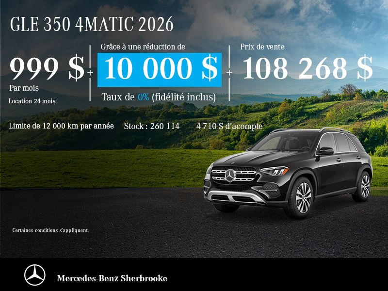 Mercedes-Benz GLE350 4MATIC 2026