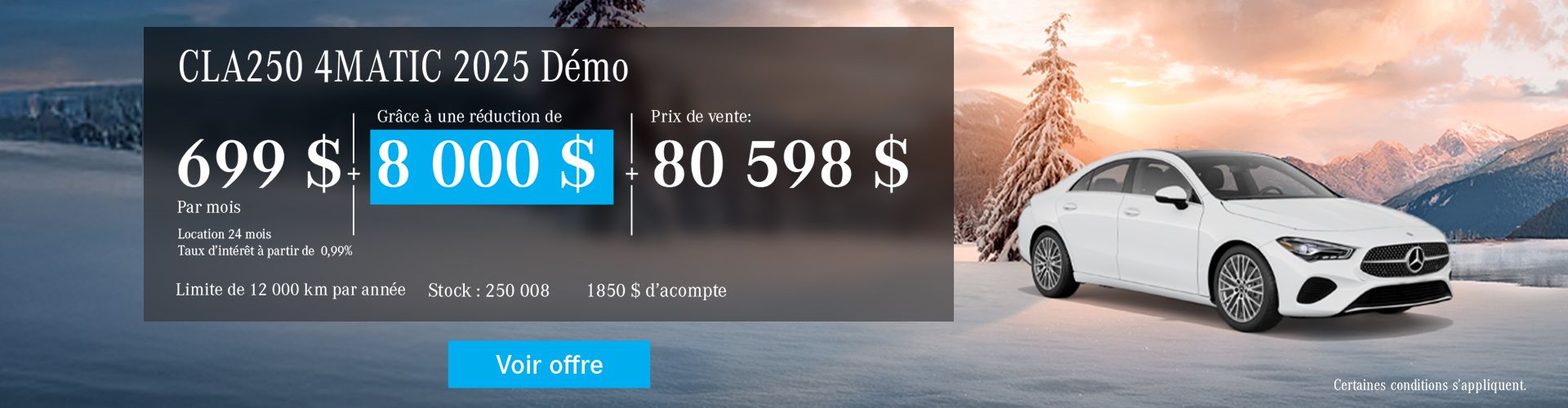 Mercedes-Benz CLA 250 4MATIC 2025