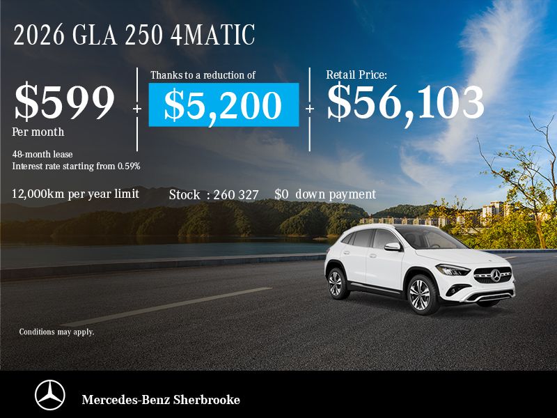2026 Mercedes-Benz GLA 250 4MATIC