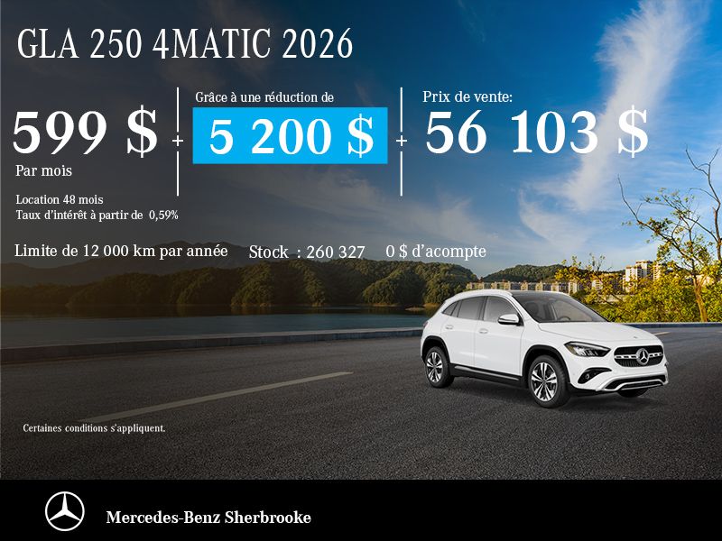 Mercedes-Benz GLA 250 4MATIC 2026