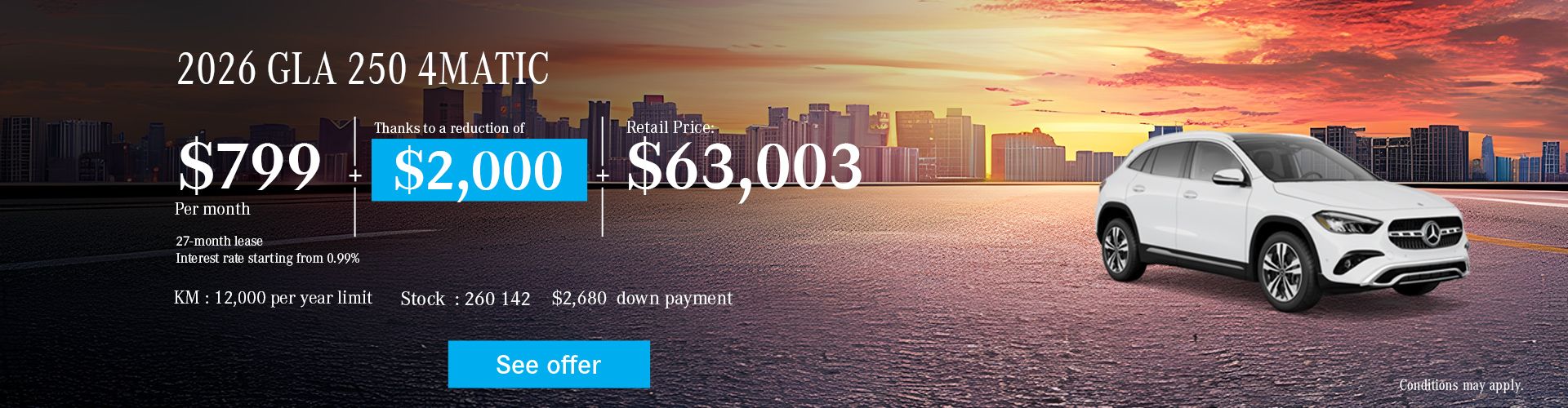 2026 Mercedes-Benz GLA250 4MATIC
