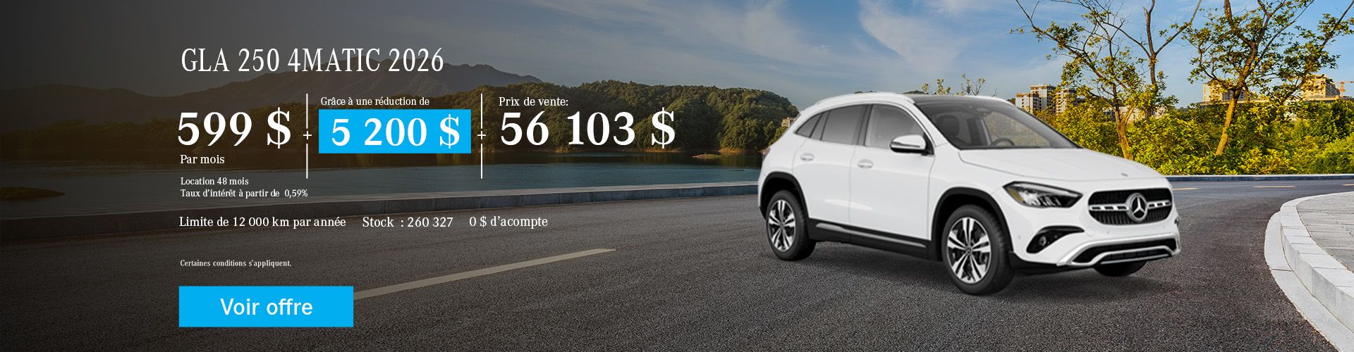 Mercedes-Benz GLA250 4MATIC 2026