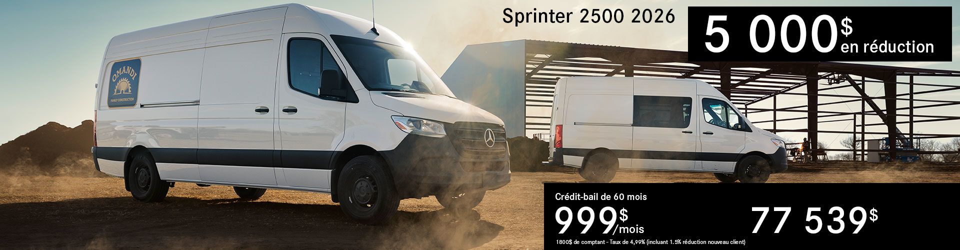 Sprinter 2500 2026