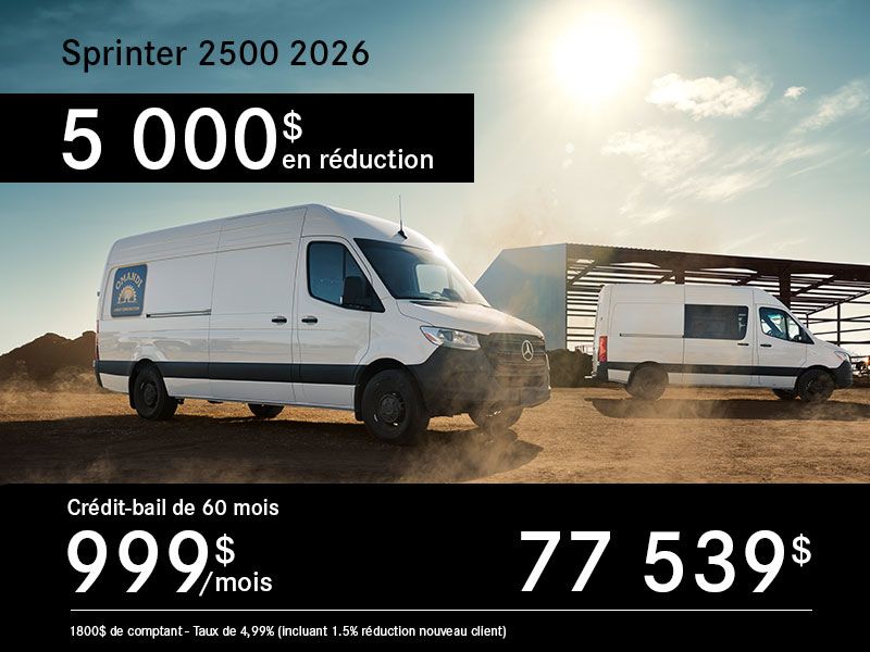 Sprinter 2500 2026