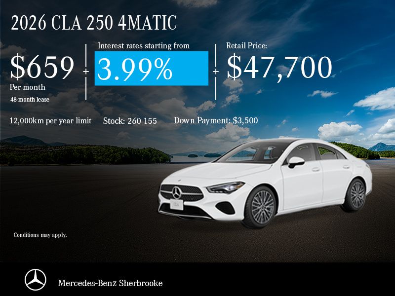 2026 CLA 250 4MATIC