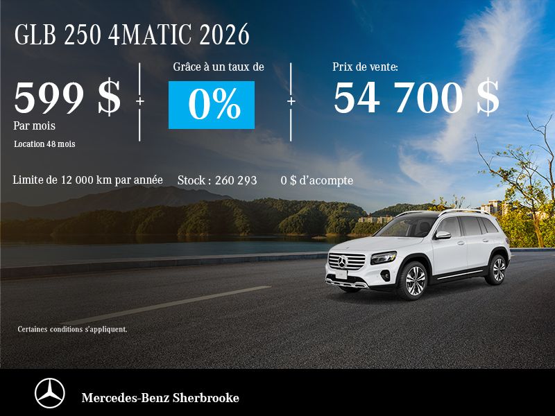 GLB 250 4MATIC 2026