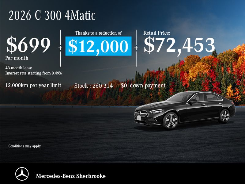 2026 C 300 4Matic