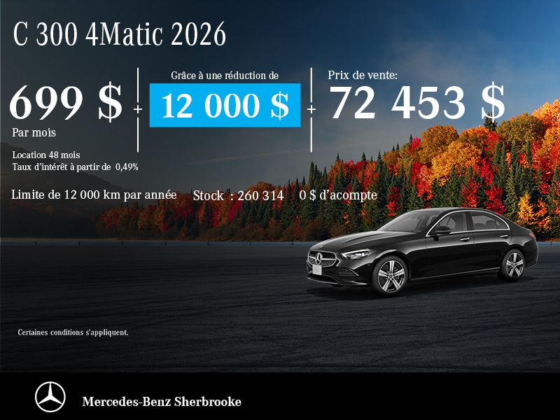 C 300 4Matic 2026