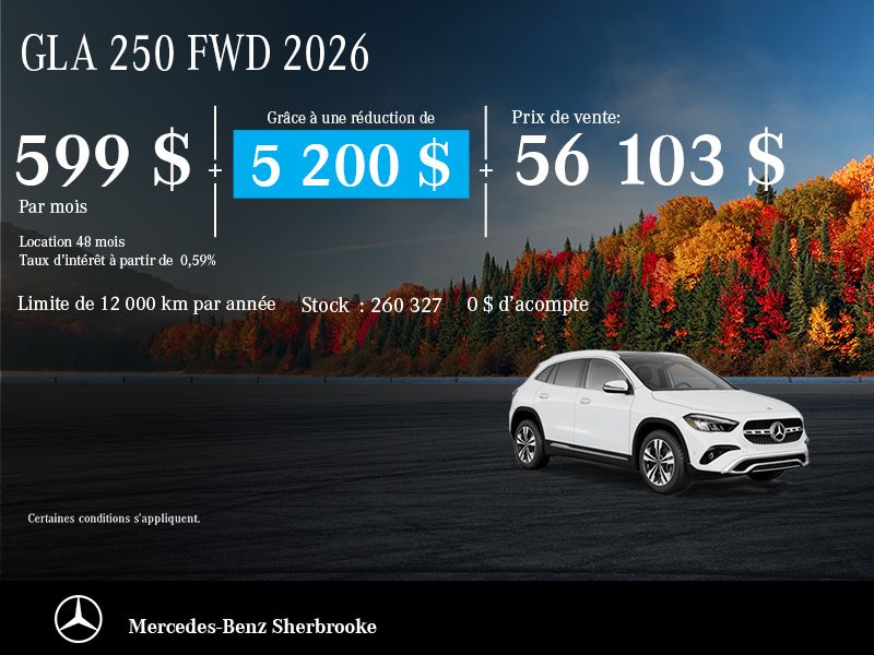 GLA 250 FWD 2026