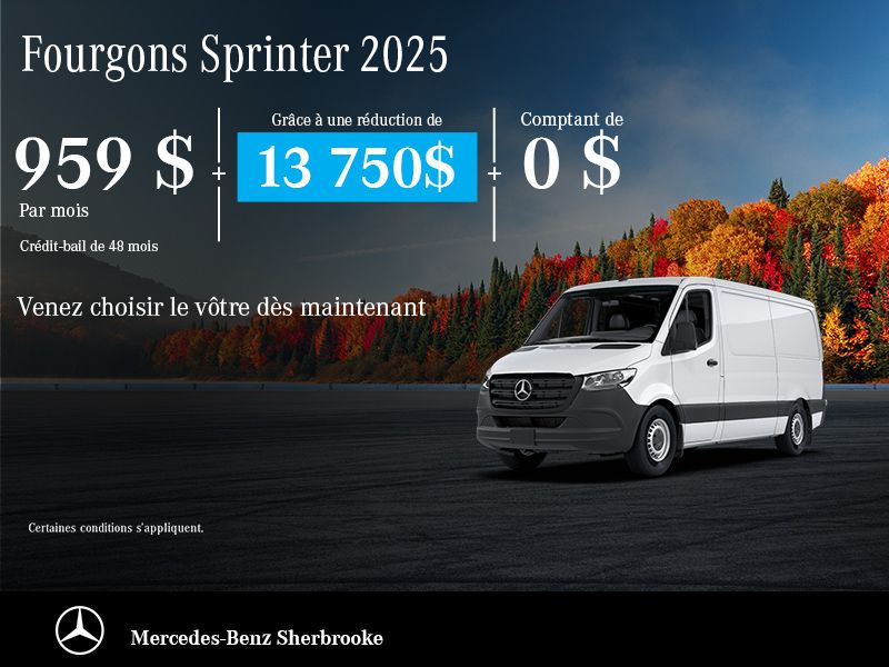 Fourgons Sprinter 2025