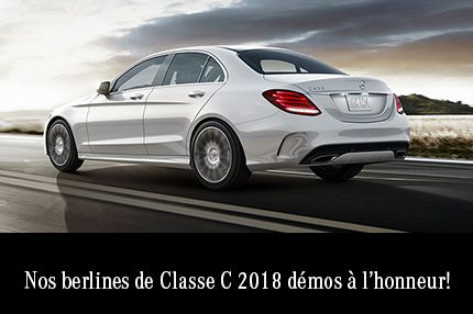 Berlines de Classe C 2018 démos