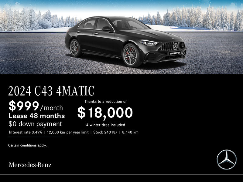 2024 C43 4MATIC