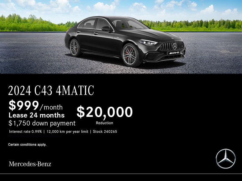 2024 Mercedes-Benz C43 4MATIC
