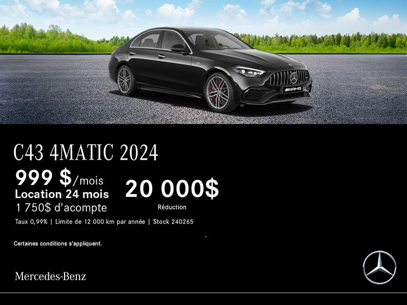 Mercedes-Benz C43 4MATIC 2024