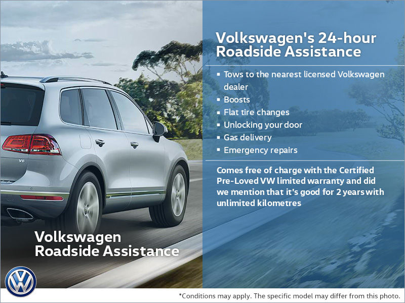 Volkswagen's 24-hour Roadside Assistance