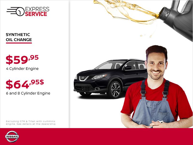 Synthetic Oil Change