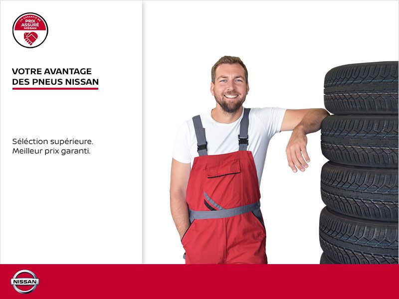 Votre avantage de pneus Nissan