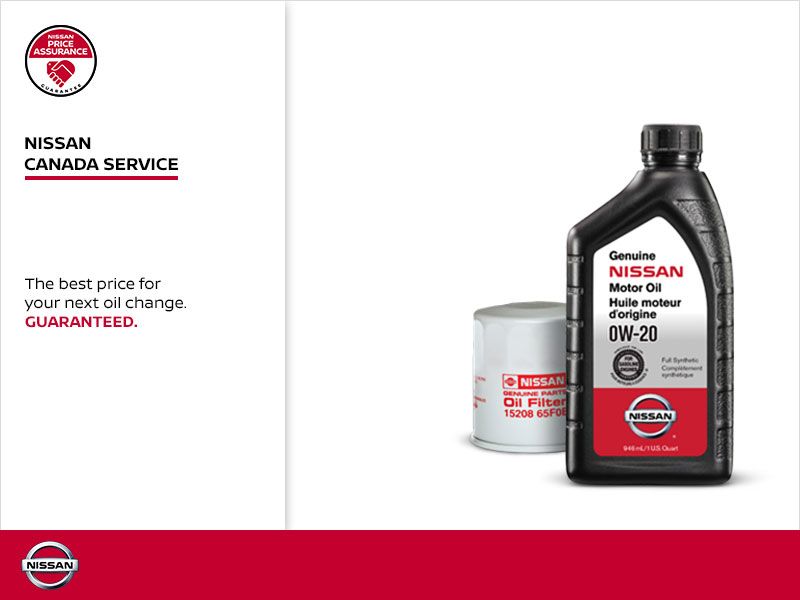Nissan Service Oil Change