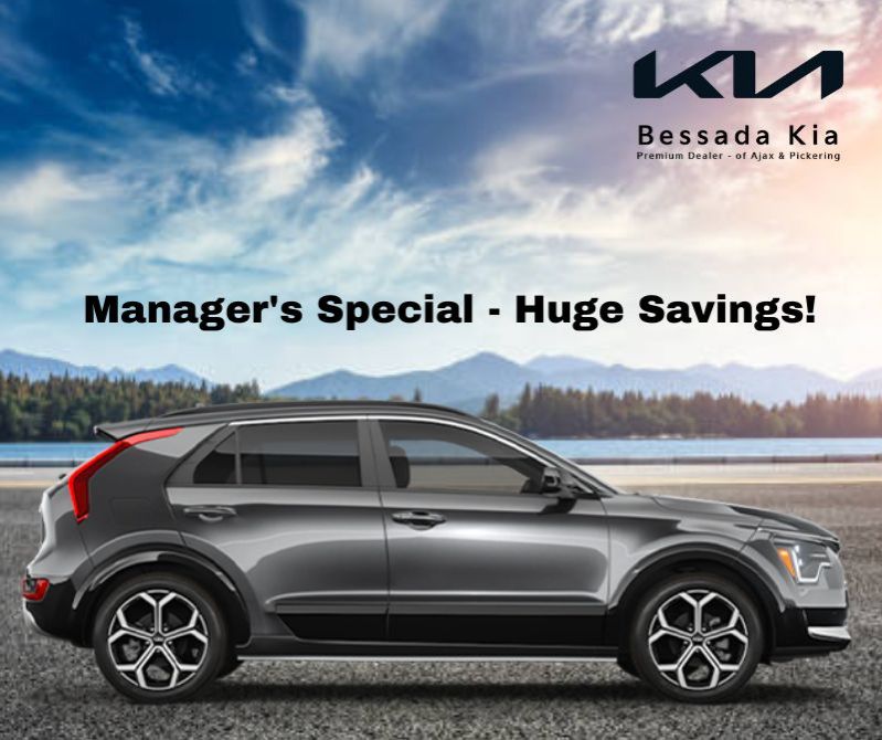 Experience the Niro HEV SX FWD: Manager's Special - Huge Savings!