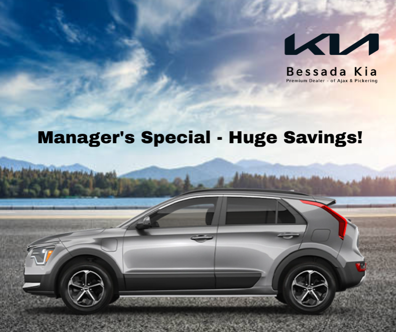 Niro Plug-In Hybrid EX FWD: Manager's Special - Go Further for Less