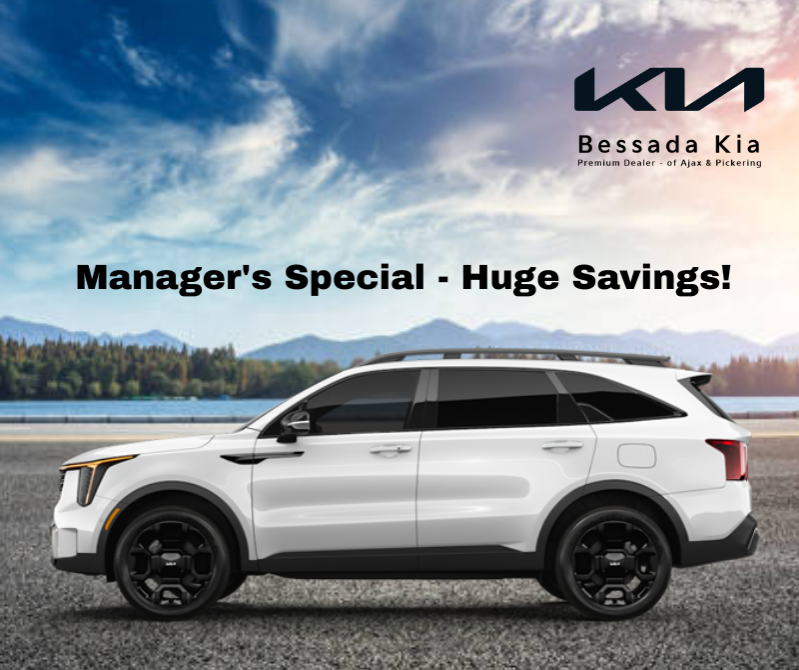Sorento X-Line AWD Demo: Manager's Special - Big Adventures, Big Savings!