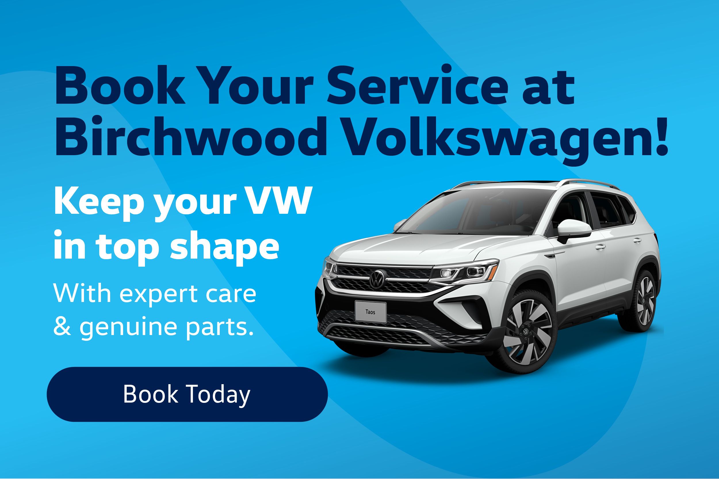 Book Your Service at Birchwood Volkswagen!