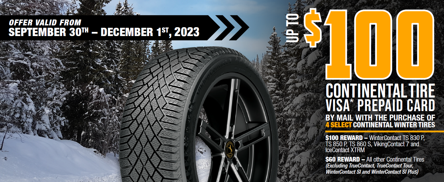 Continental Winter/Snow Tire Special Offer