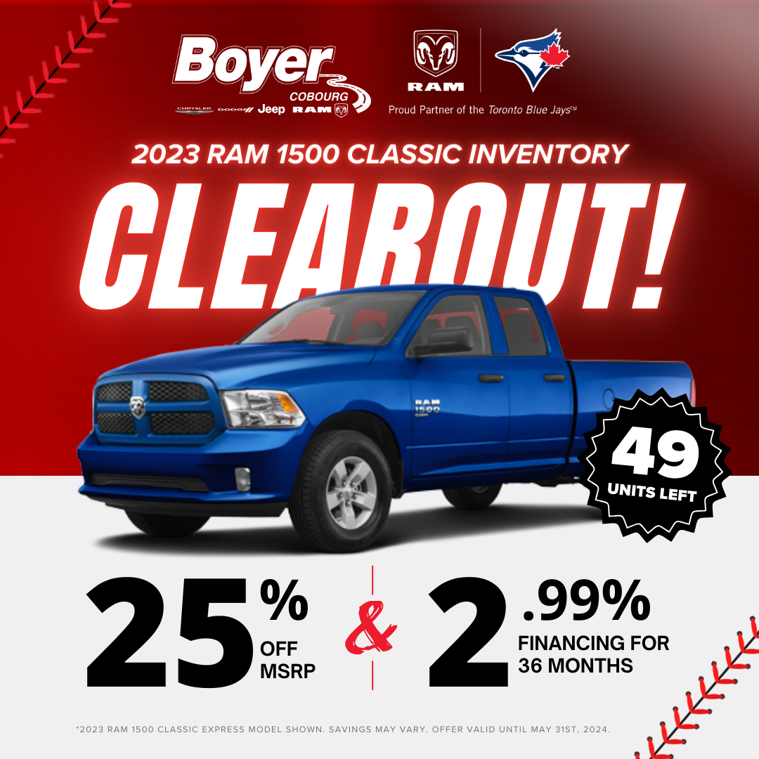 2023 RAM 1500 Classic Clearout