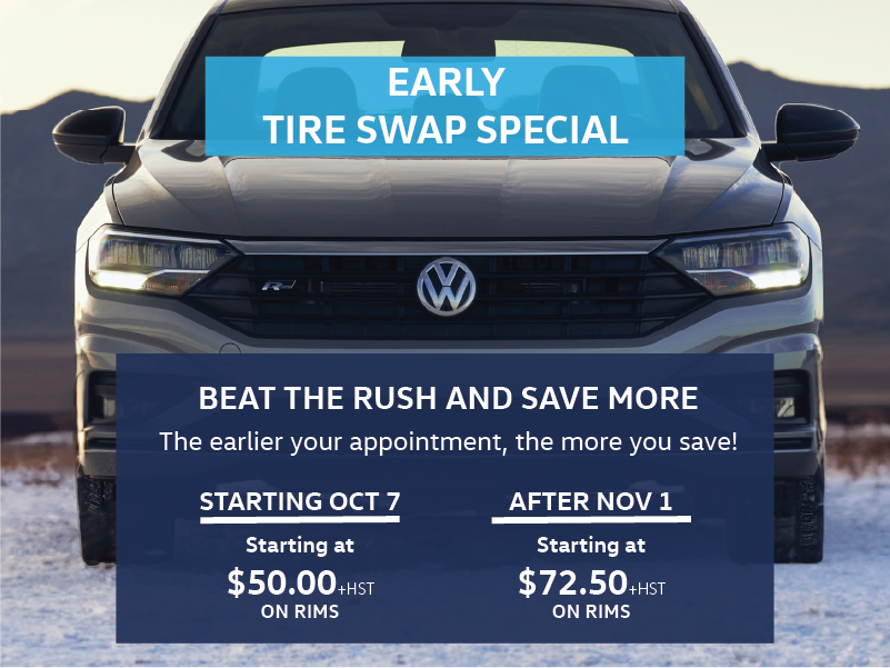 Early Bird Tire Swap Special