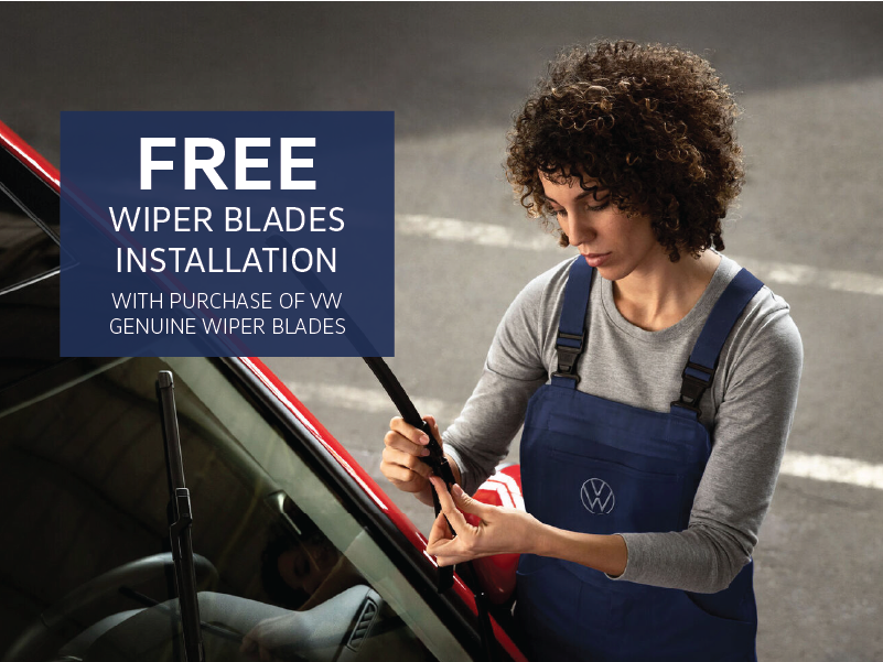 Free Wiper Blade Installation