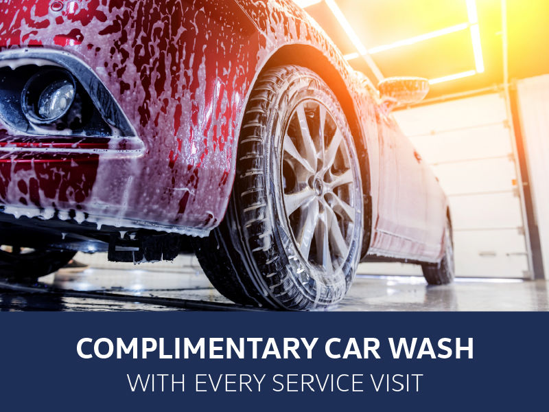 Complimentary Car Wash